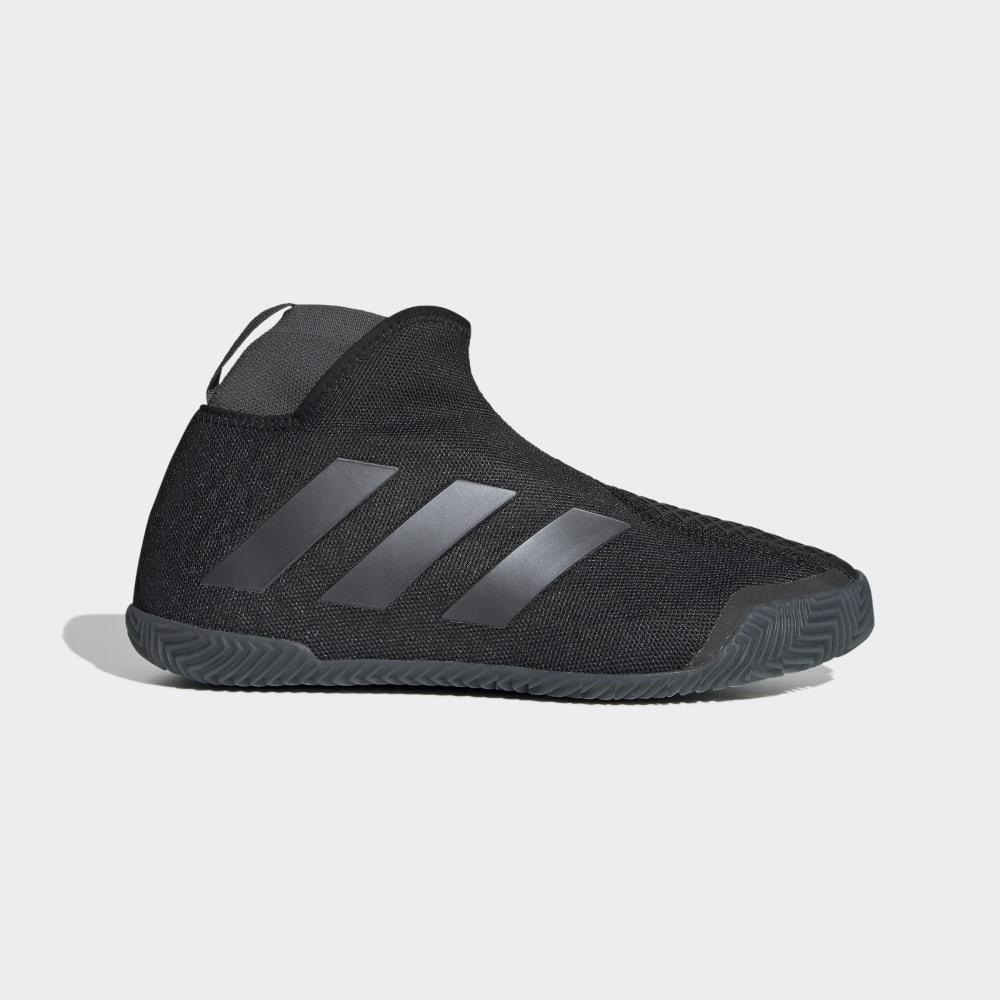 Pantofi Tenis Adidas Stycon Laceless Clay Court Dama Romania - Negrii/Metal/Gri FV2782